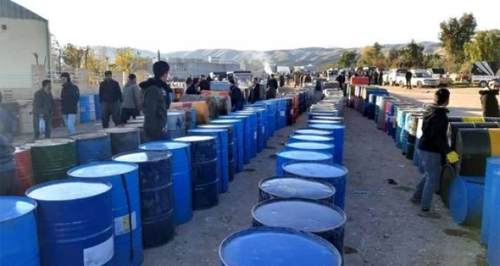دابەشکردنی نەوت لە ناوچە شاخاوییەکان