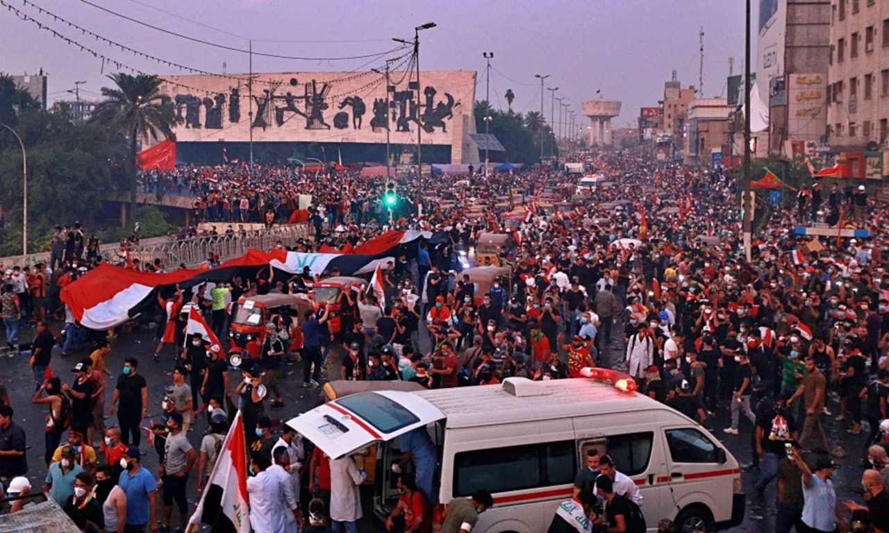 لە بەغدا مووچە فەرمانبەران دەهێنێتە سەر شەقام