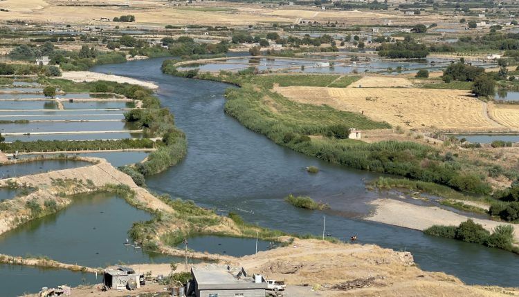 گرتنەوەی ئاوی زێی بچووک گرفت بۆ پڕۆژەکانی حەوزی ماسی دروست دەکات