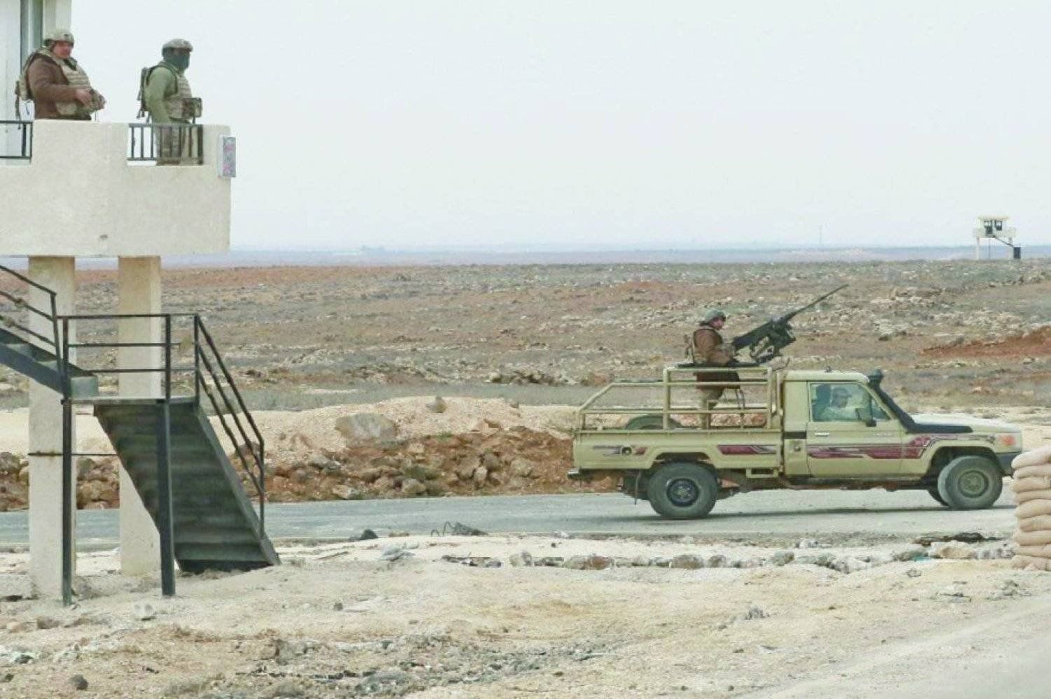 پێنج قاچاخچی ماددەی هۆشبەر لە سنووری ئوردن دەکوژرێن