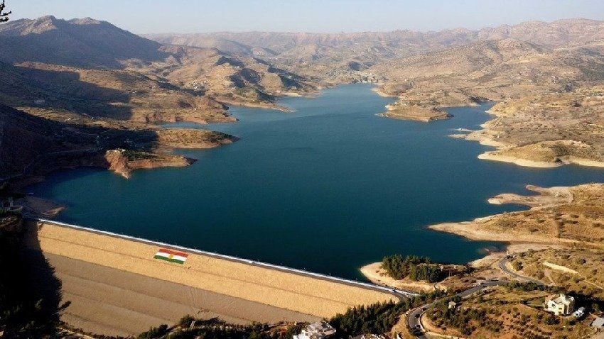 بەنداوی دهۆک کە یەکێکە لە چوار بەنداوە گەورەکەی هەرێمی کوردستان