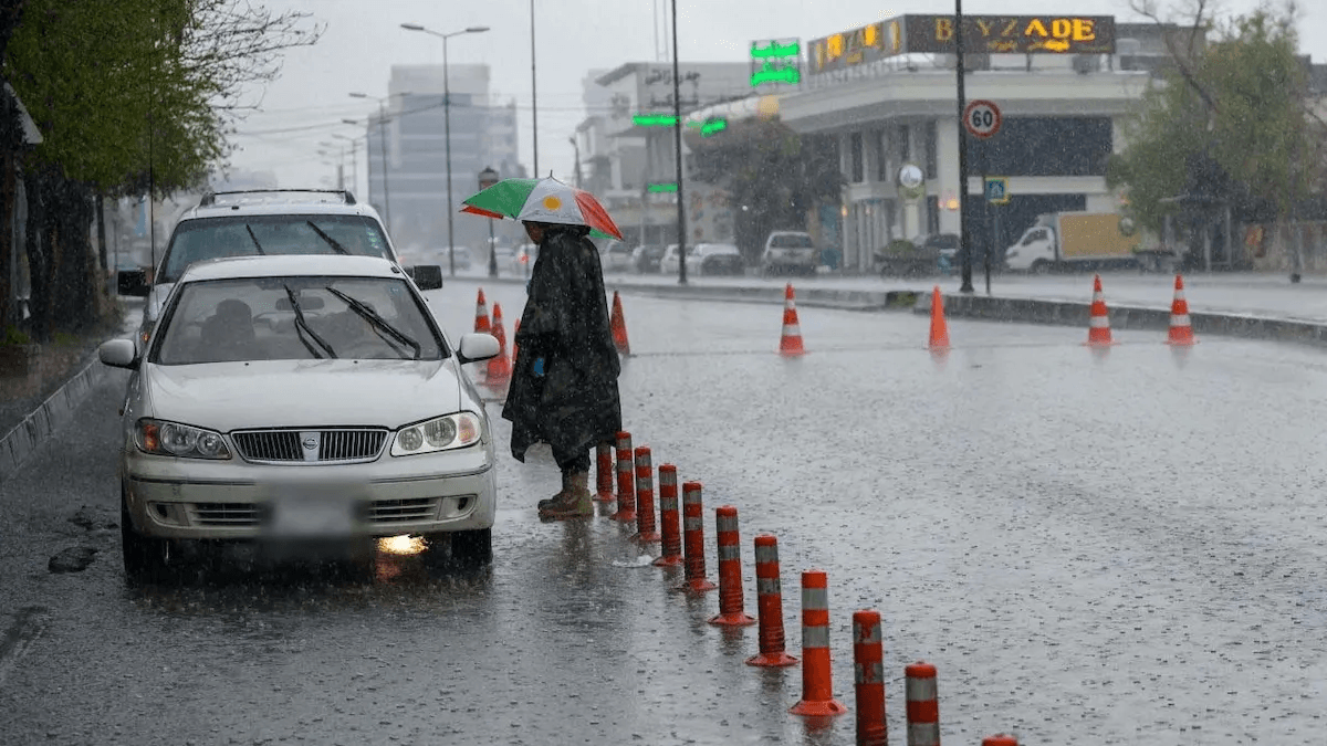 لە ماوەی 12 کاتژمێردا نزیکەی دوو هێندەی مانگی ڕابردوو باران لە سلێمانی باریوە