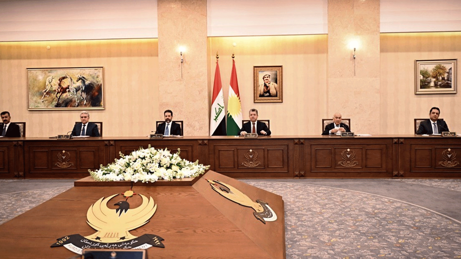 کۆبوونەوەی ئەنجوومەنی وەزیران