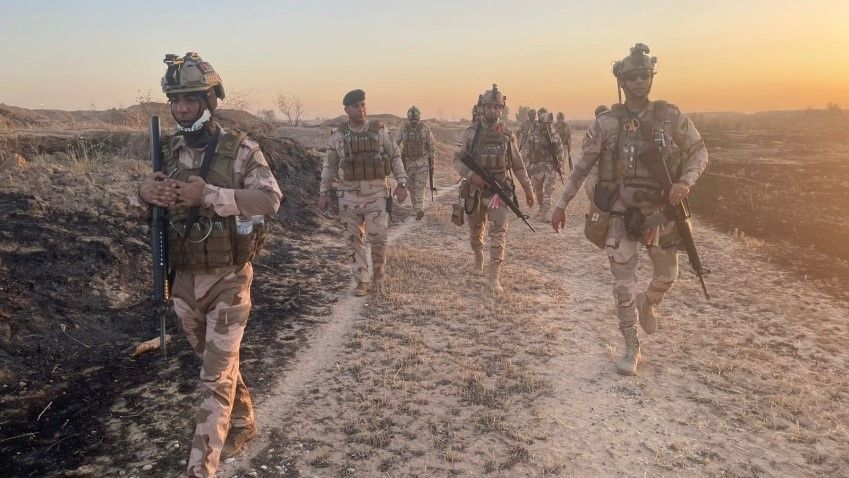 لە شەرگات دەست بەسەر ژمارەیەک چەک و تەقەمەنیدا دەگیرێت
