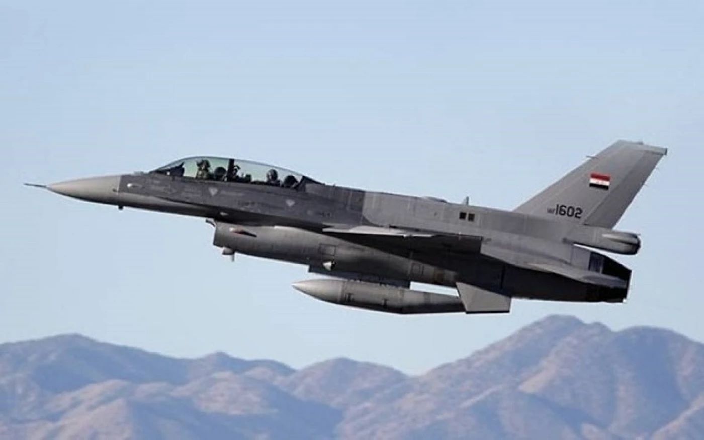 سوپای عێراق شەش چەکداری داعش بە فڕۆکەی F16 دەکاتە ئامانج