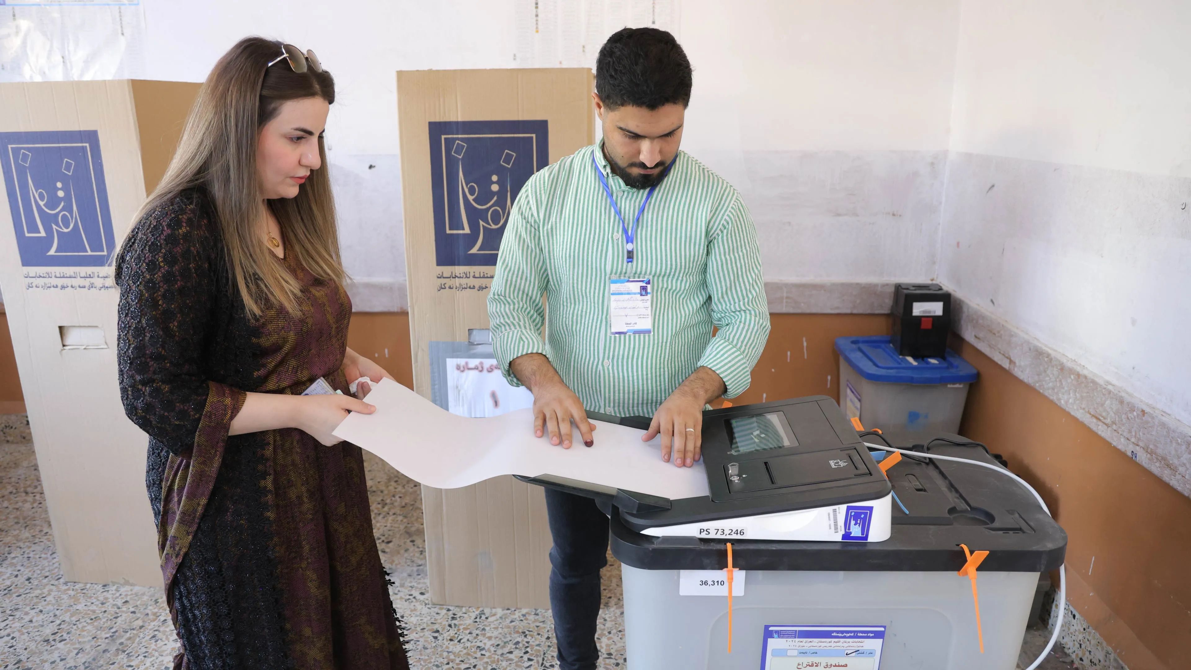 لە یەک ڕۆژ زیاتر چوار هەزار کەس فۆڕمی بوون بە کارمەندی سەر سندووقەکانی دەنگدانیان پڕکردووەتەوە