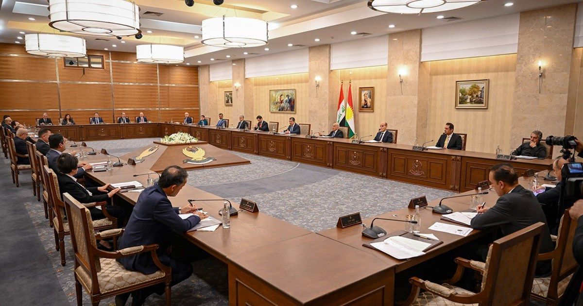 ڕاگەیێنراوی ئەنجوومەنی وەزیران لەبارەی مووچە و جەنگی ئیسرائیل و ئێرانەوە
