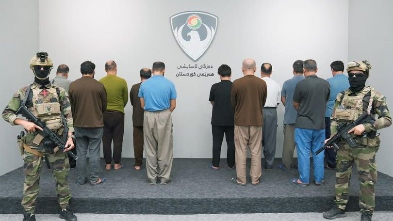 ئاسایشی سلێمانی باندێکی ساختەکار دەستگیر دەکات