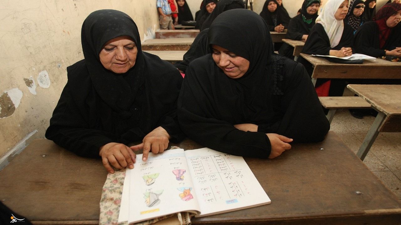 نزیکەی 65 هەزار کەس لە عێراق لە ناوەندەكانی نەهێشتنی نەخوێندەواریدان