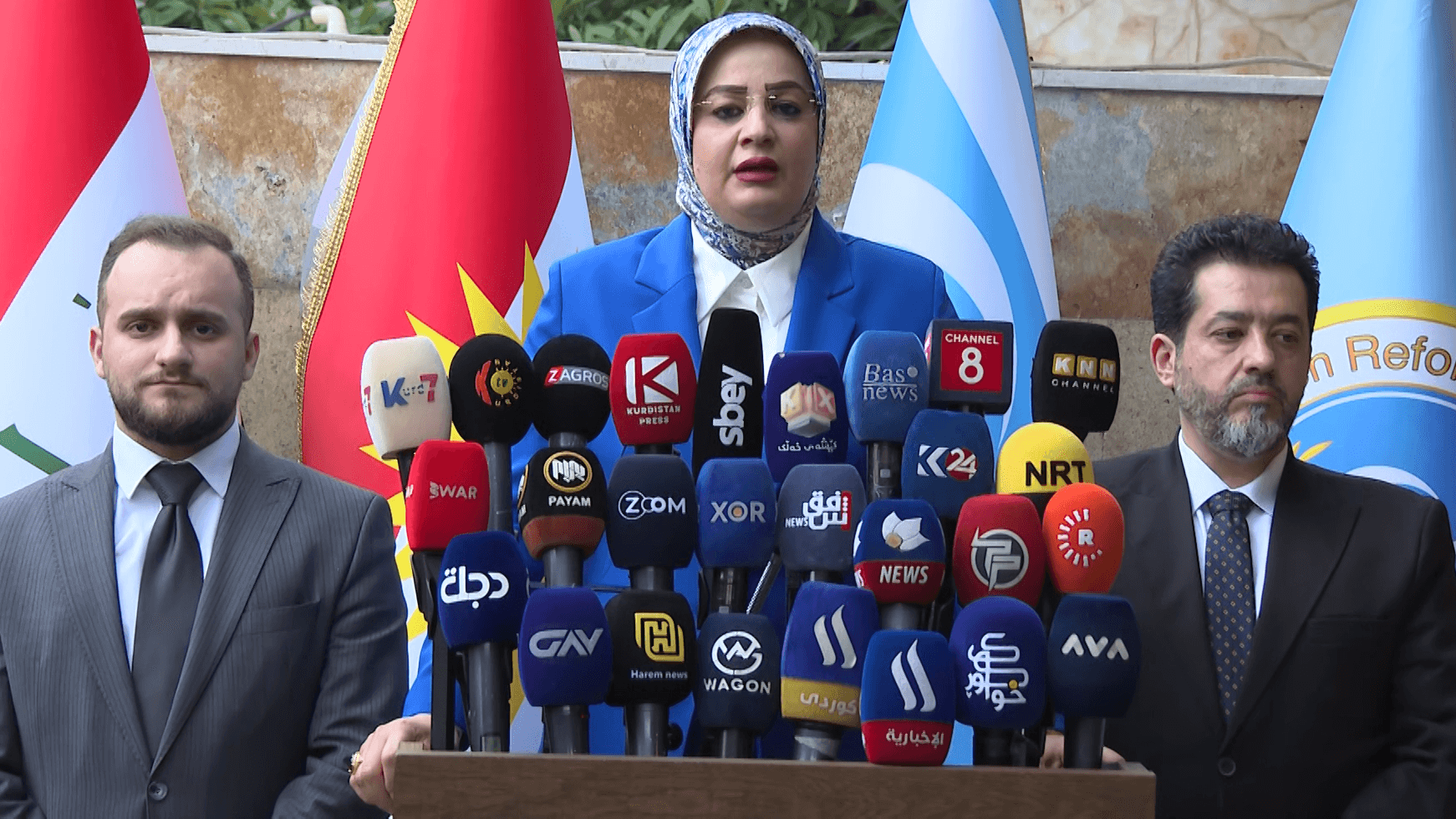 مونا قەهوەچی: چاوەڕوانی گەڕانەوەی هەر پێنج کورسییەکەی تورکمان بووین