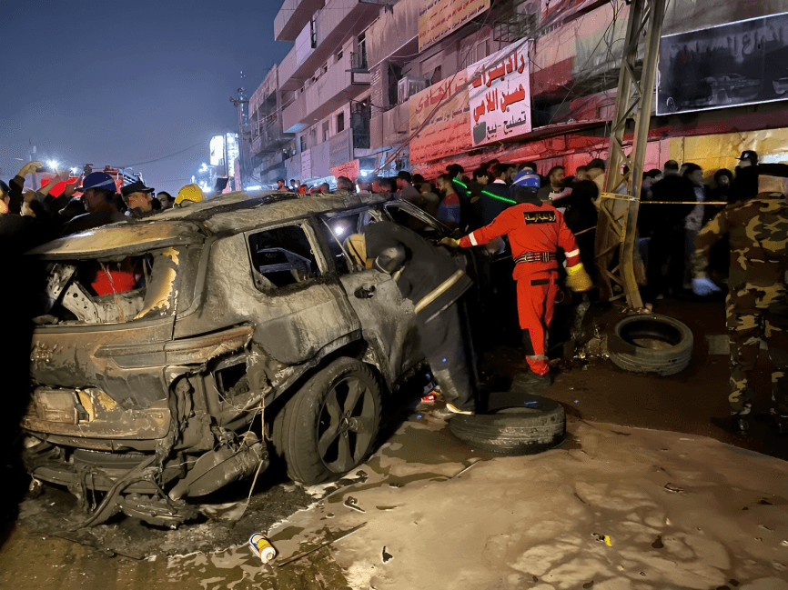 ئەمریکا هێرشی کردە سەر حەشدی شەعبی لە بەغدا