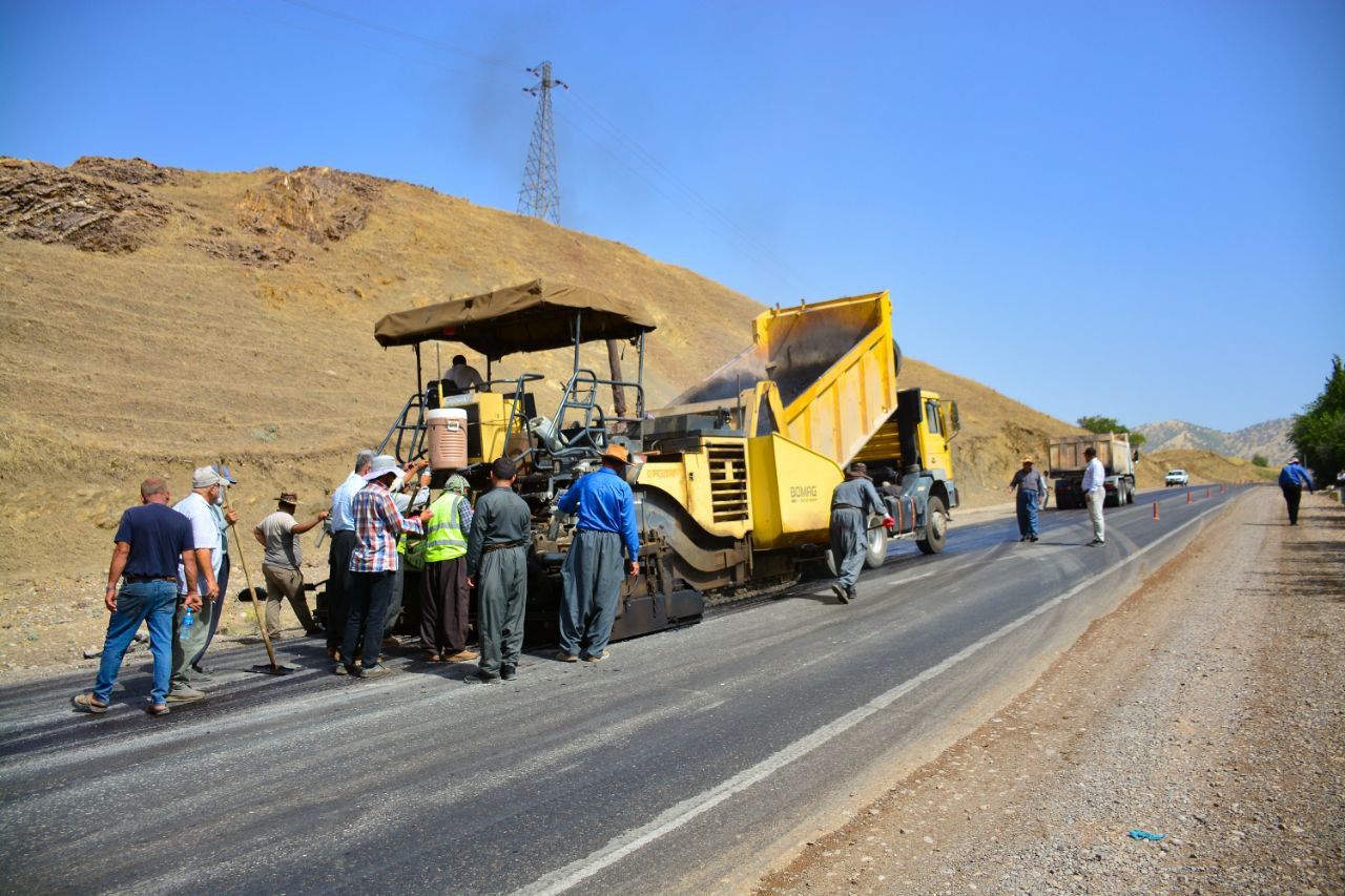 ڕێگەیەکی سەرەکی لە هەرێمی کوردستان نۆژەن دەکرێتەوە